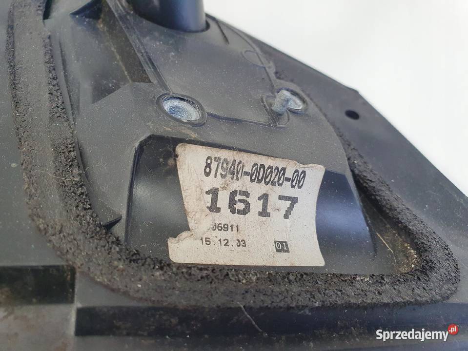 LUSTERKO LEWE Toyota Yaris I 9906r KIEROWCY Rudka