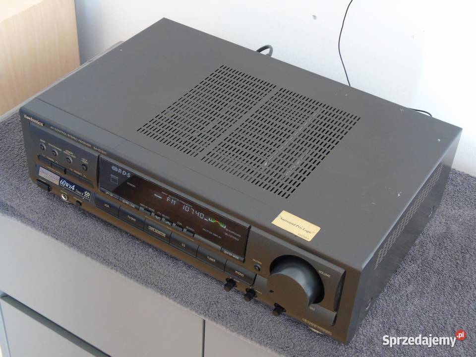 Amplituner Technics SAEX 320 sprawny i mocny
