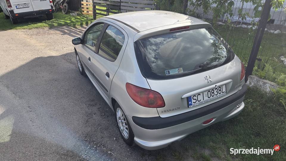 Peugeot 206 14 HDI nieuszkodzony śląskie Cieszyn