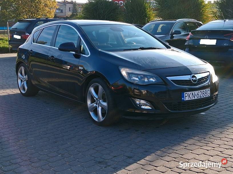 Opel Astra 16T 180 Automat Navi Klimatronic Alu gniazdo USB Słupca