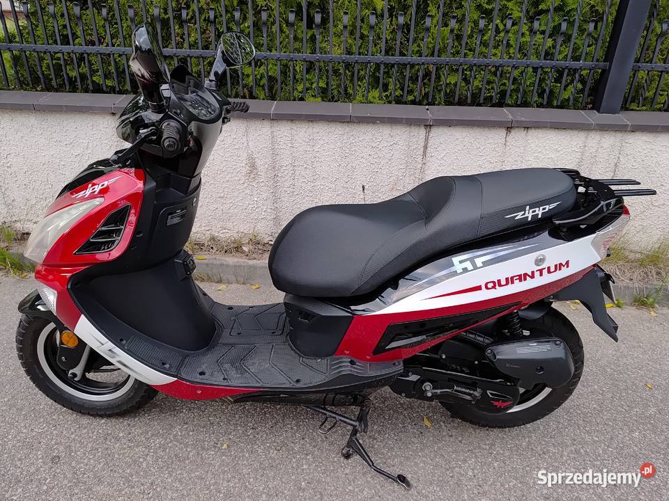 Skuter Zipp Quantum 503 2T 45 Nowy zarejestrowany w Polsce Nowa Karczma sprzedam