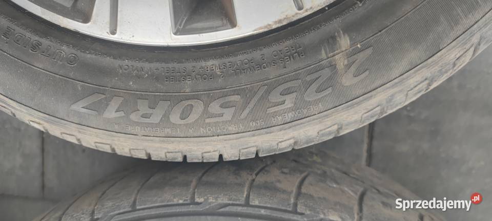 Alufelgi z oponami 4x108 17 Peugeot Citroen Rzeszów