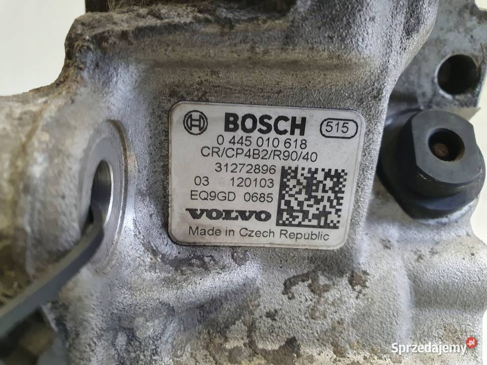 Volvo S60 II V60 20 D D3 POMPA WTRYSKOWA paliwa osobowe Rudka