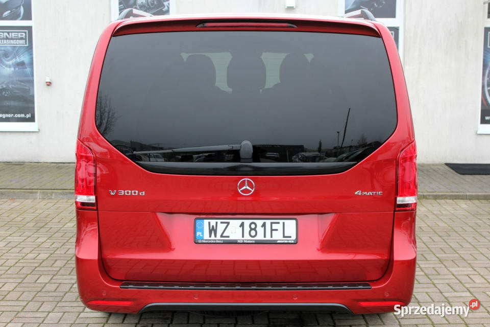 Mercedes V 300 Avantgarde V300 AMG 4Matic elektryczne lusterka Sokołów