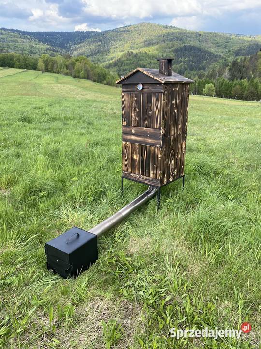 WĘDZARNIA DREWNIANA ogrodowa xxl książka Trzebunia