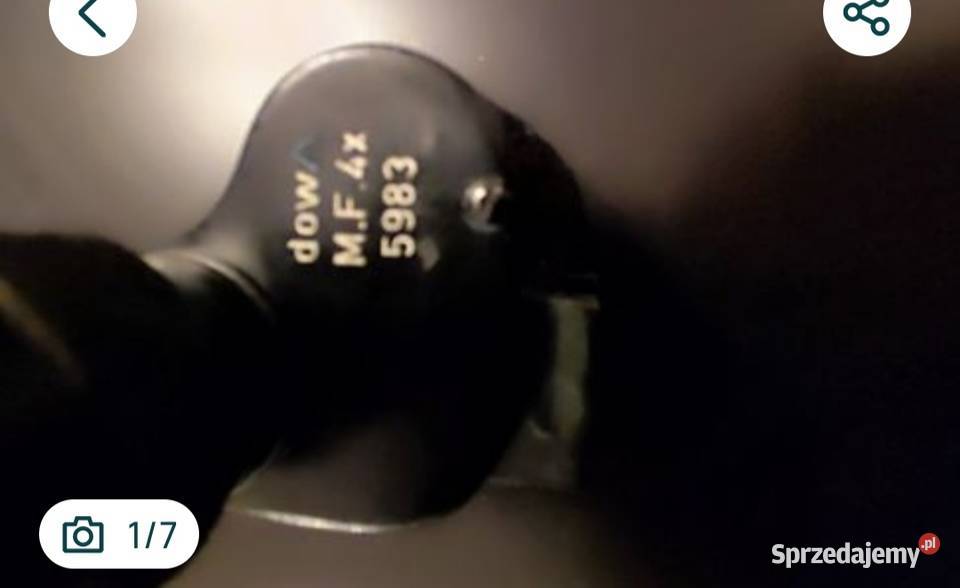 Lornetka monookular 4 x produkcja 1944 45 Kraków