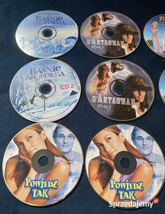 Film Vcd 5płyt 2płyty cd przygodowy śląskie Ruda Śląska sprzedam
