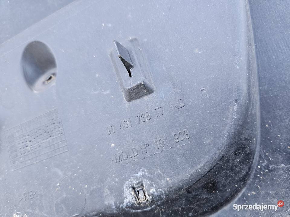 PEUGEOT 1007 GRILL ATRAPA ZDERZAK PRZÓD PRZEDNI osobowe wielkopolskie Międzychód