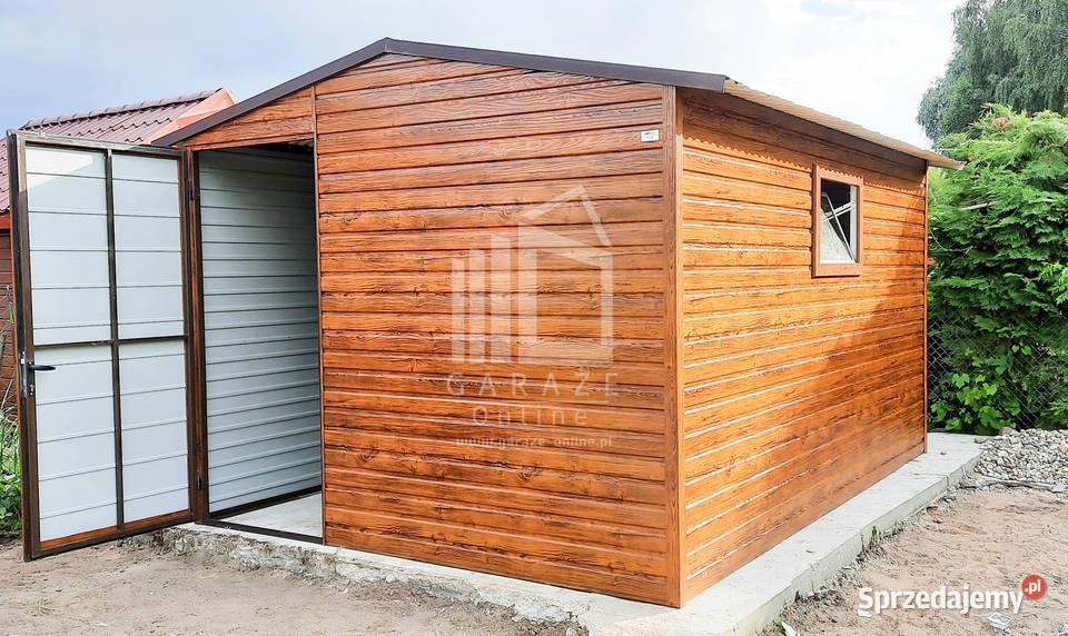 SCHOWEK DOMEK OGRODOWY 3m x 4m drzwi okno Dąb małopolskie Bochnia