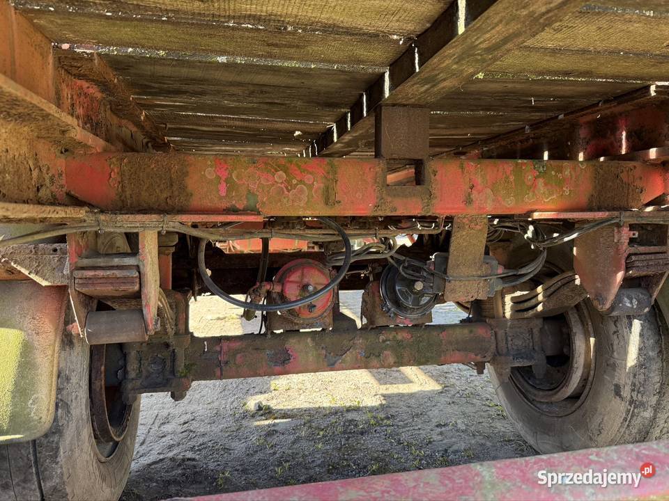 Huffermann przyczepa rolnicza zawieszenie resor