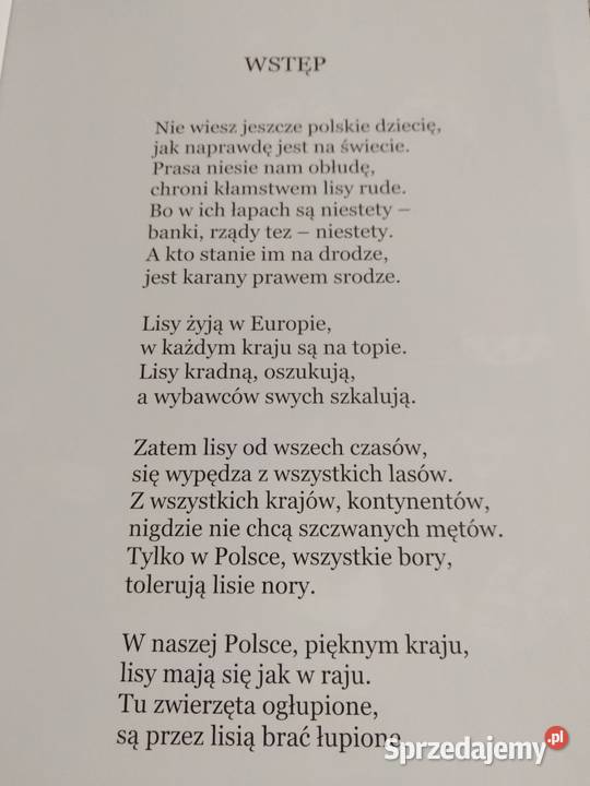 Cezary Piotr Tarkowski Lis Barnaba Zamość