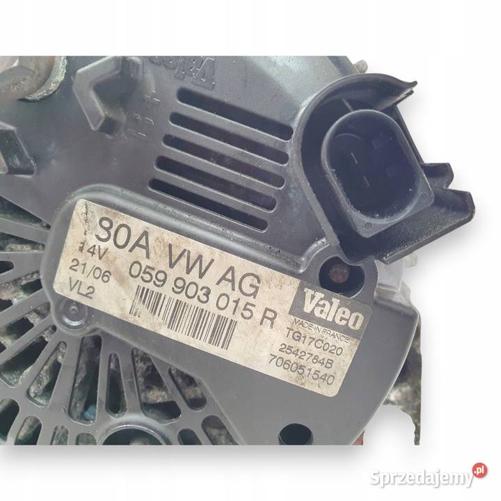 ALTERNATOR A6 C6 30 TDI 059903015R 180A valeo osobowe sprzedam