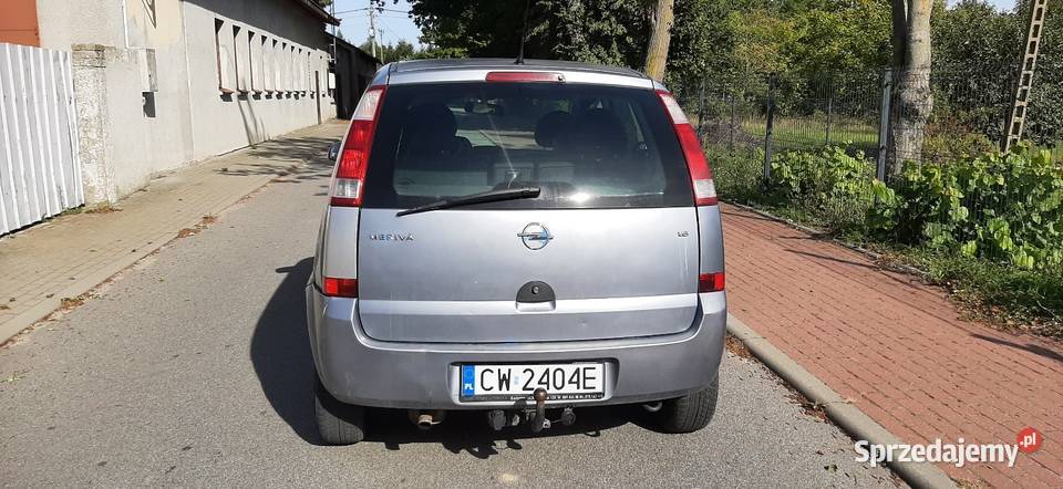 Opel Meriva 16 LPG Hak 4/5 Lubień Kujawski sprzedam