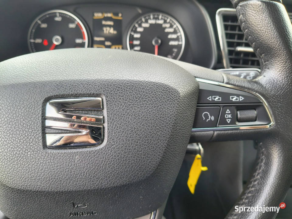 Seat Leon 16TDI 105 Style DSG Automat Full niebieski Mysłowice