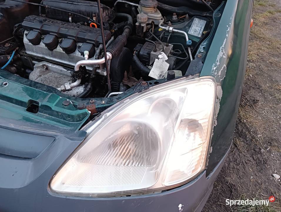 Honda Civic 7 generacji lampy tylne maska Lampy tylne Lublin sprzedam