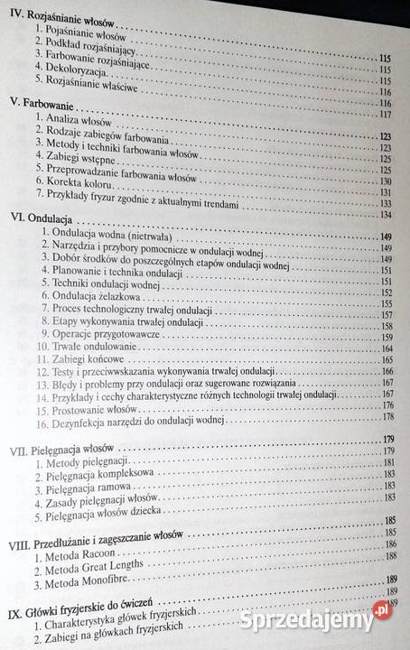 Nowoczesne fryzjerstwo Chemia technologie Chełm sprzedam