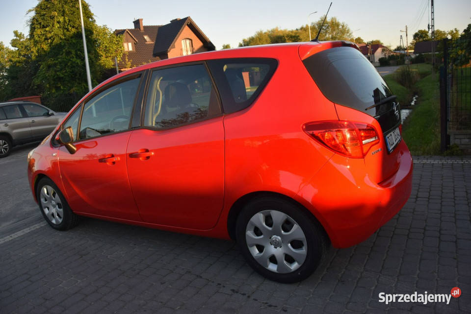Opel Meriva 14 TB Automat 2016r Oryginał Lakier benzyna Majdan Sieniawski