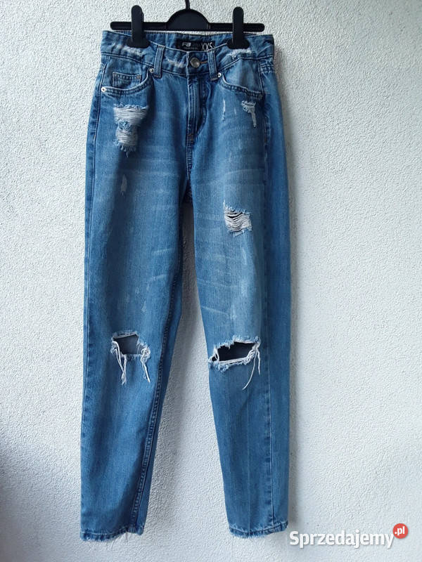Spodnie jeans rXXS z dziurami Yorker mazowieckie Warszawa