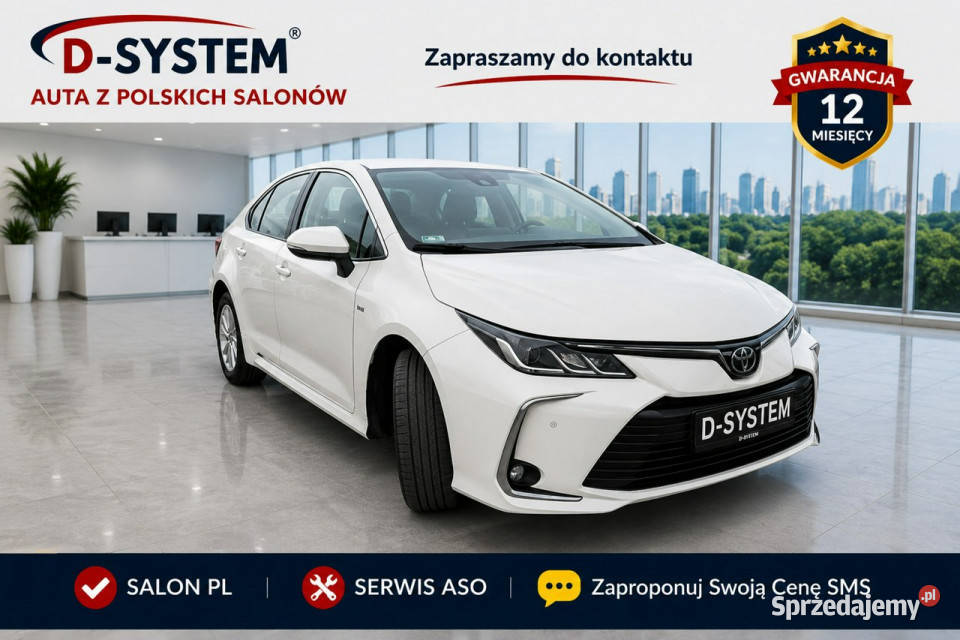 Toyota Corolla 22 Salon Polska 18 HYBRID 1wł z czujnik deszczu podlaskie