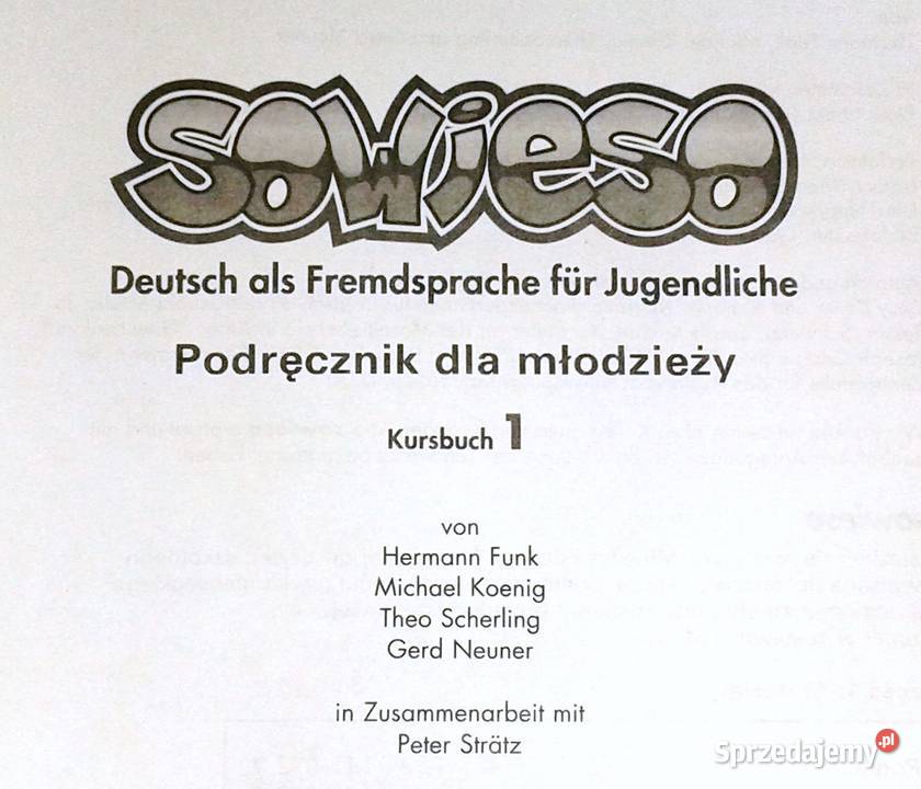 Deutsch als Fremdsprache fr Jugendliche Cz 1 Książki i Podręczniki lubelskie Chełm