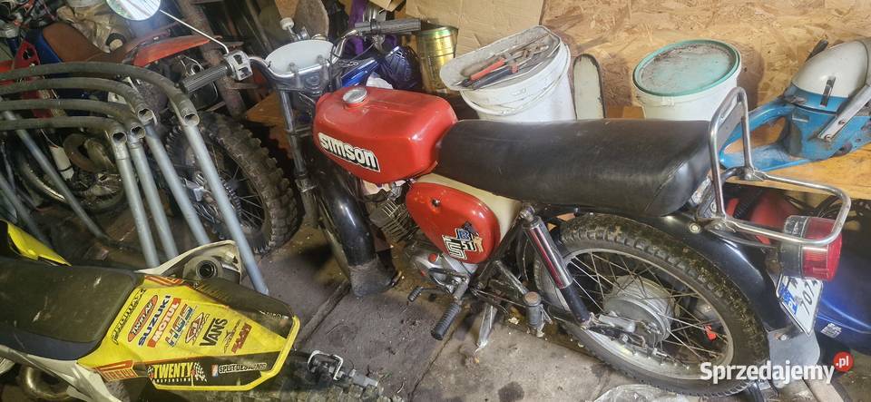 Simson S51 zarejestrowany sprawny DDR Oryginał motorower Dęblin