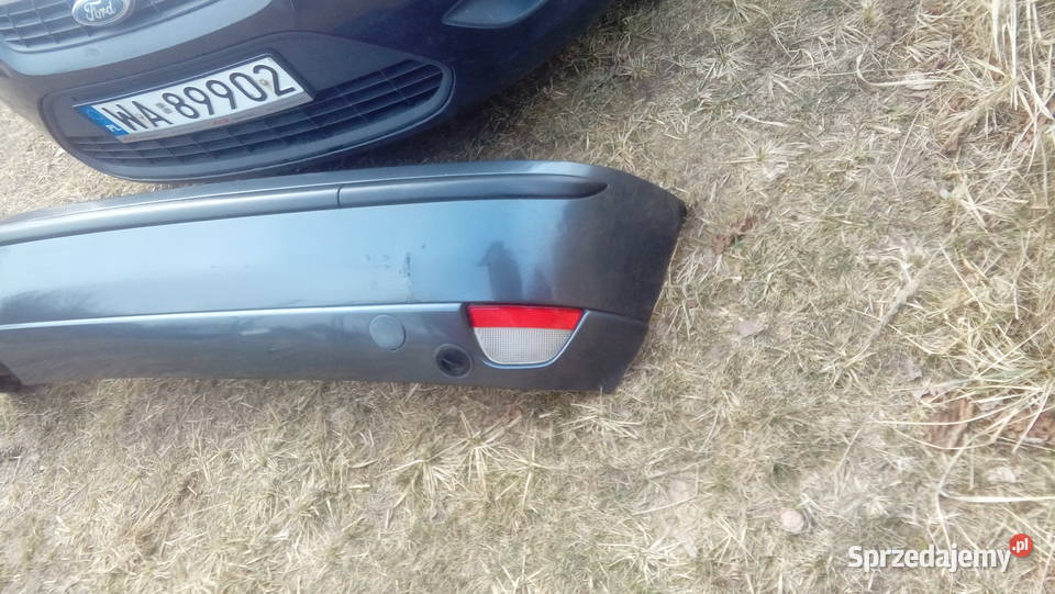 FORD FOCUS MK1 LIFT Zderzak Tył HATCHBACK Szary Zderzaki Mokrzesz