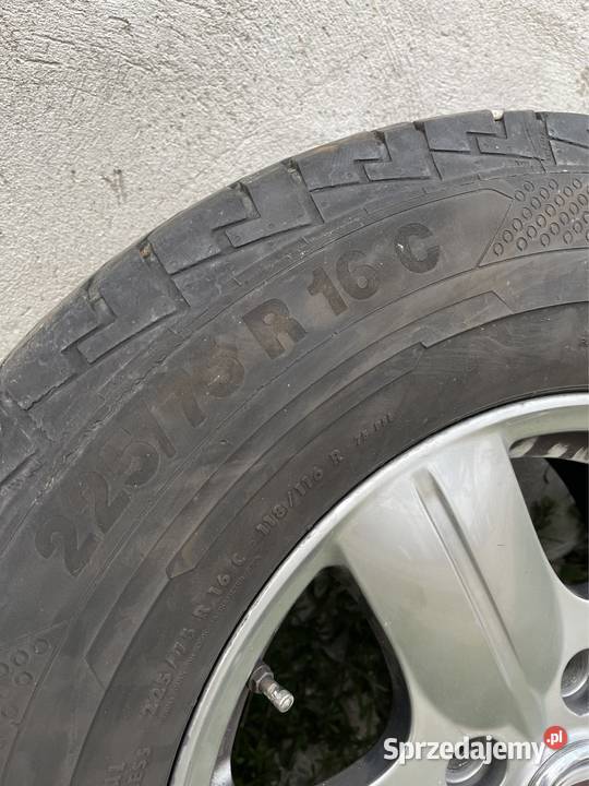 Koła Felgi aluminiowe Fiat Ducato Kamper 16c aluminiowe Iława sprzedam