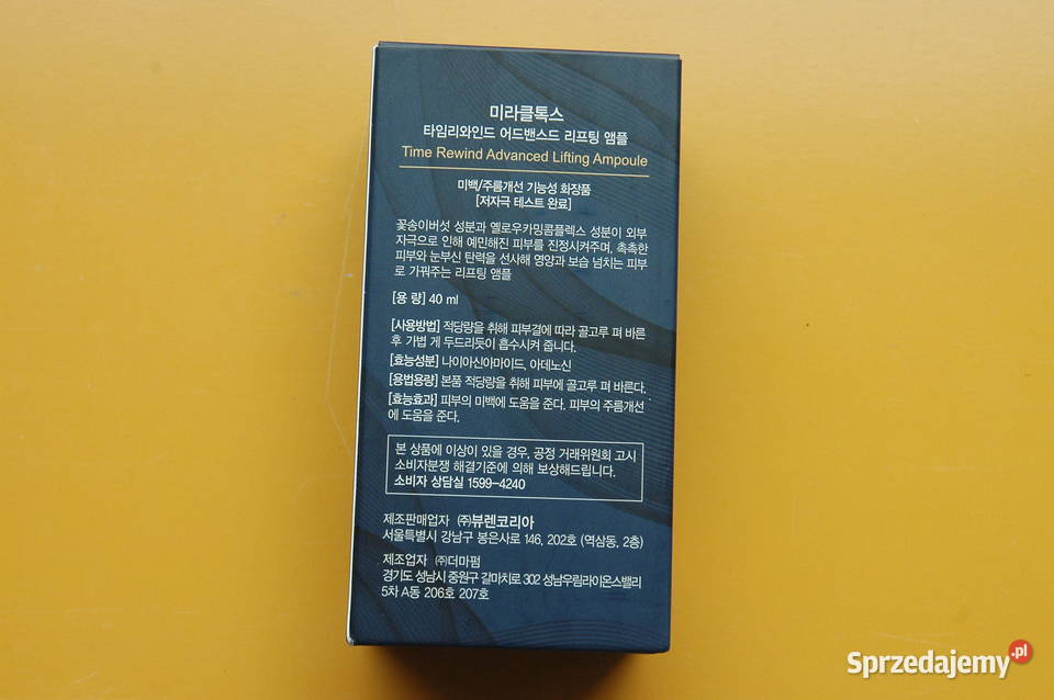 Serrum MIRACLE TOX Time Rewind Advanced Lifting Gdynia