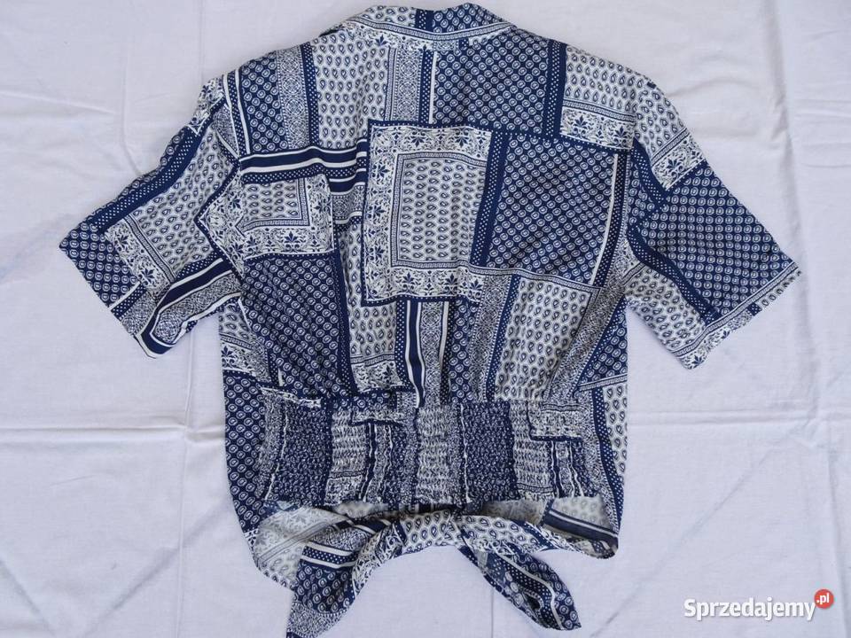 Betty Barclay Koszula Wiązana wiskoza 38 j Nowa niebieski Bluzki i koszule Nowy Sącz sprzedam