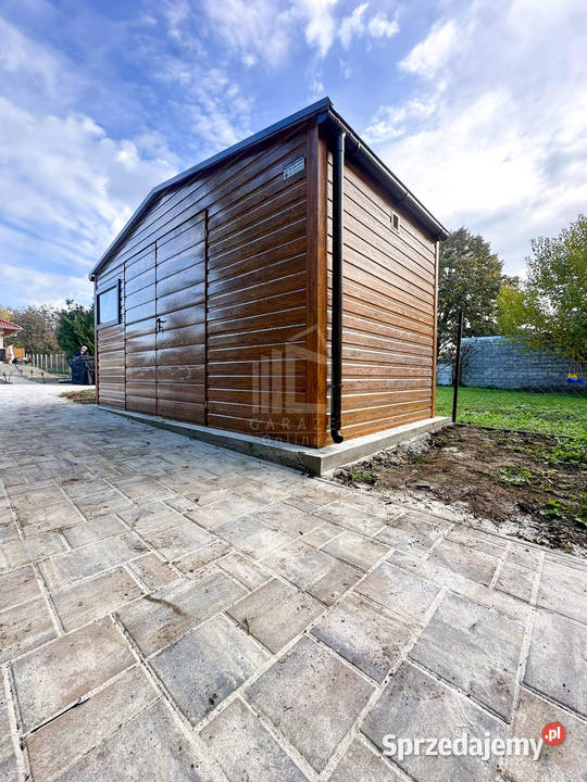 Schowek Domek ogrodowy 5x25m Brama Dwuskrzydłowa