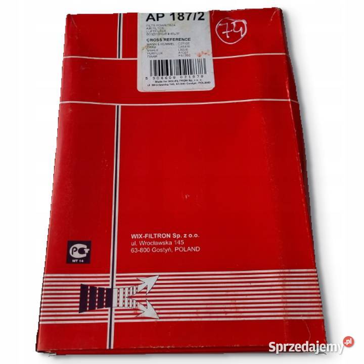 FILTR POWIETRZA AP 1872 AP1872 Rover 820 20 Si
