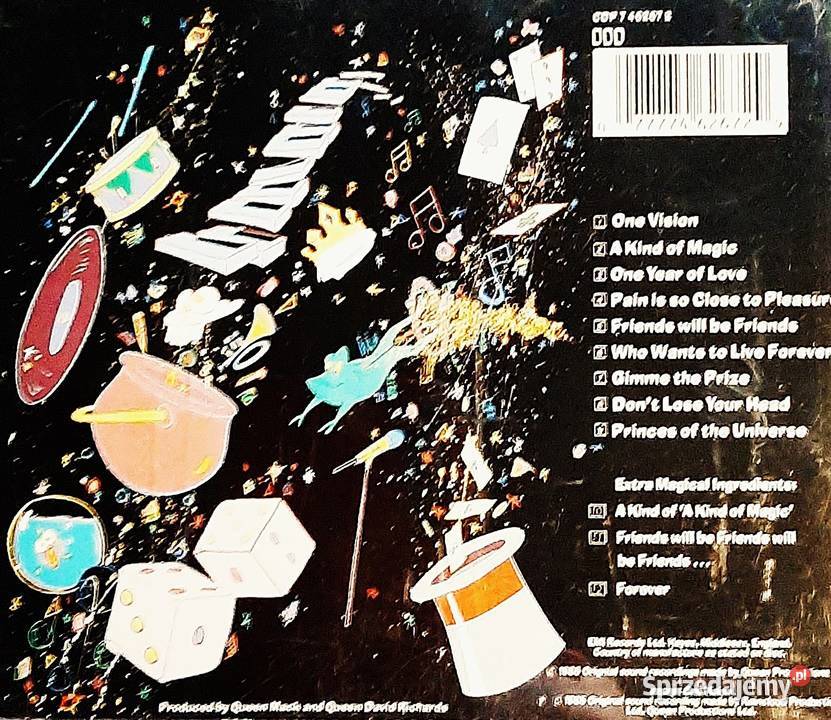 CD Nowa Album CD QUEEN Album A Kind Of Magic CD 1 płyta Poznań