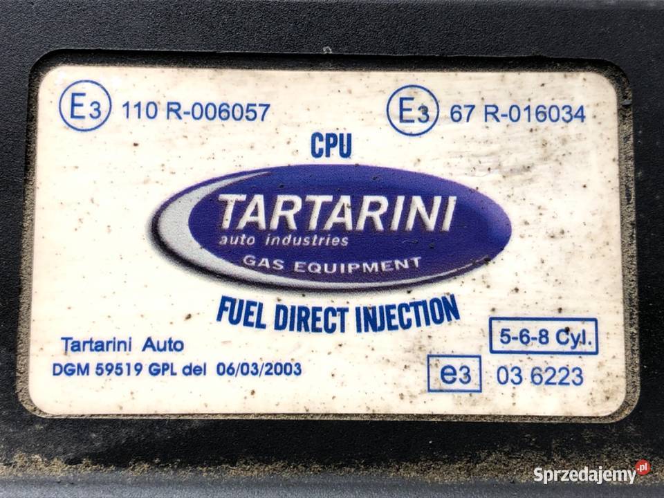 KOMPUTER LPG 67R016034 STEROWNIK GAZU ZASILANIA