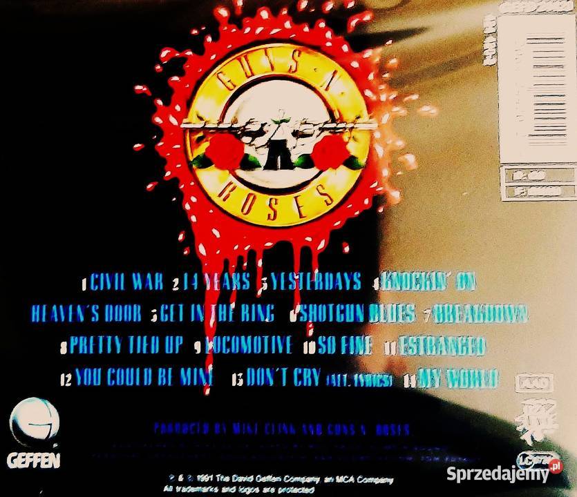 Znakomity Album CD GUNS N ROSES Use Your 1 płyta Chojnice