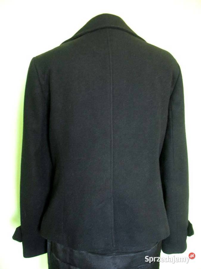 Kurtka Damska z flauszu 44 2XL biust 109 Czarna Siedlce