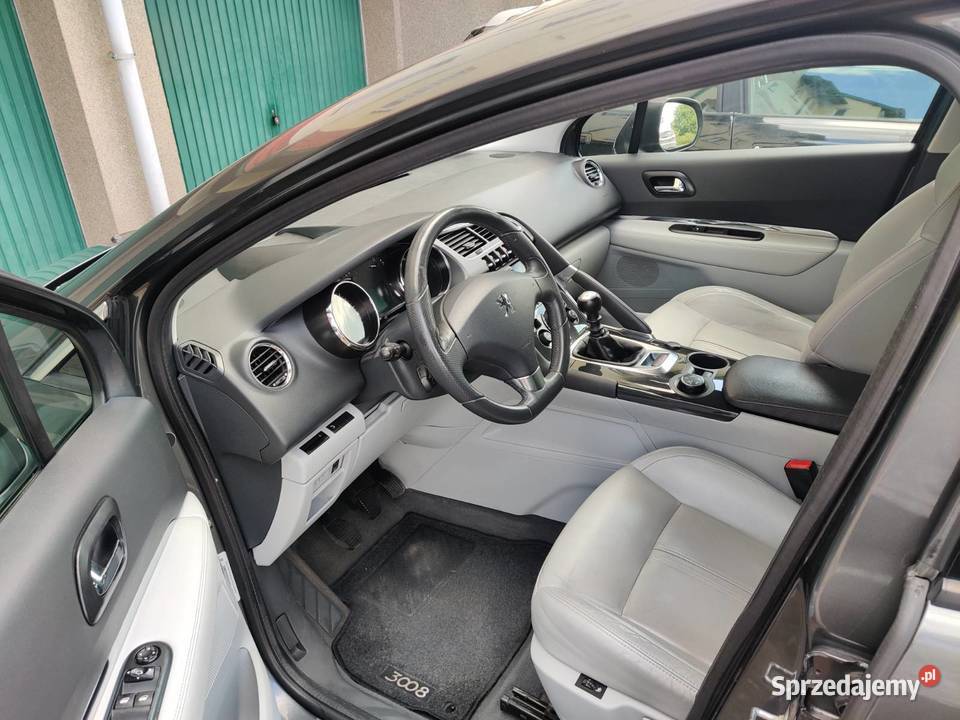 Peugeot 3008 16 HDi 112 białe skóry Węgorzewo