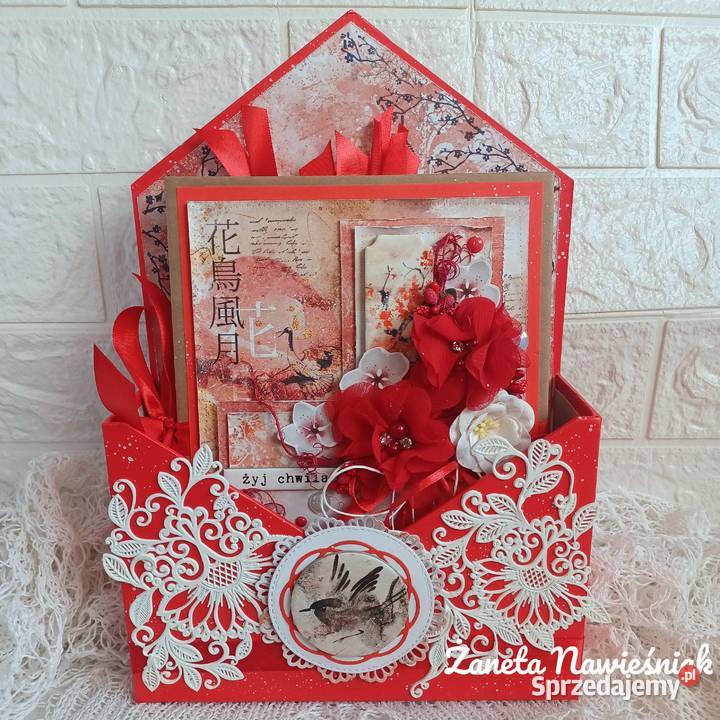 ALBUM harmonijkowy w pudełku japoński klimat sprzedam