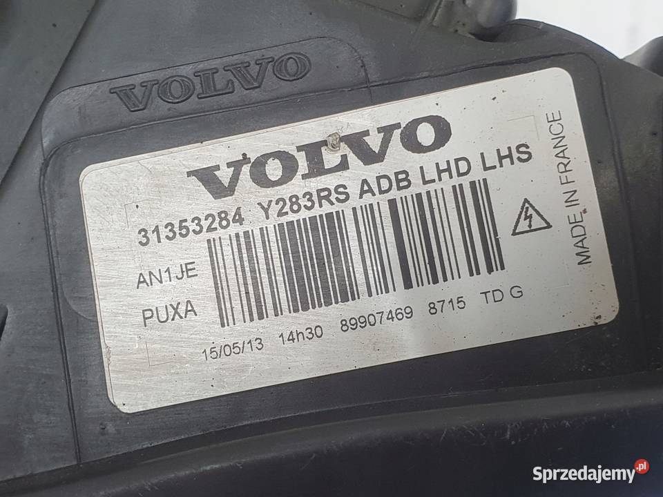 Volvo V60 S60 II LIFT PRZEDNIA lewy przód XENON osobowe Chełm