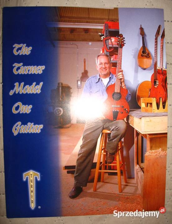 Turner Model One Guitar broszura informacyjna Kępice