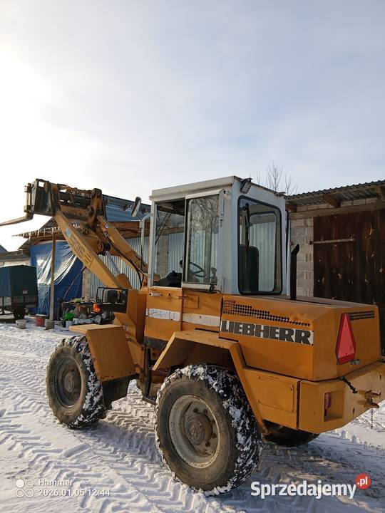 Ładowarka przegubowa Liebher nieuszkodzony lubelskie Serokomla