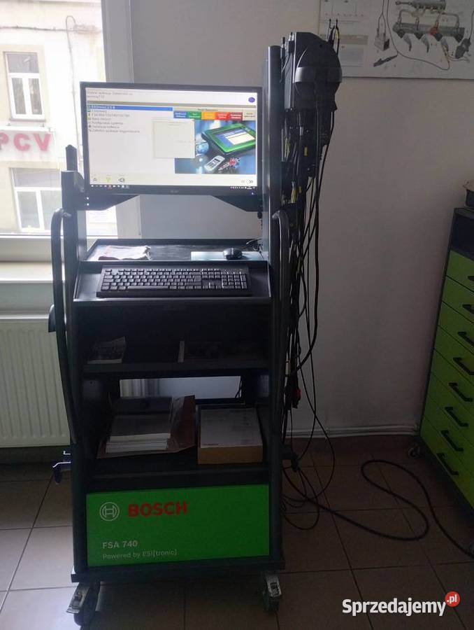 Bosch Fsa720 zestaw Fsa740 Diagnoskop z Kts560 Bielsko-Biała