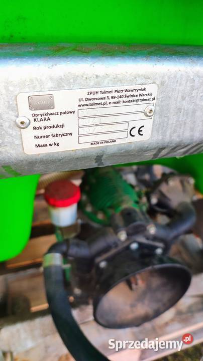 Opryskiwacz polowy 600 l tolmet 12m nowy Lipsko