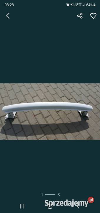 Zderzak tylny do skody Oktavi 2 osobowe Bogatynia sprzedam