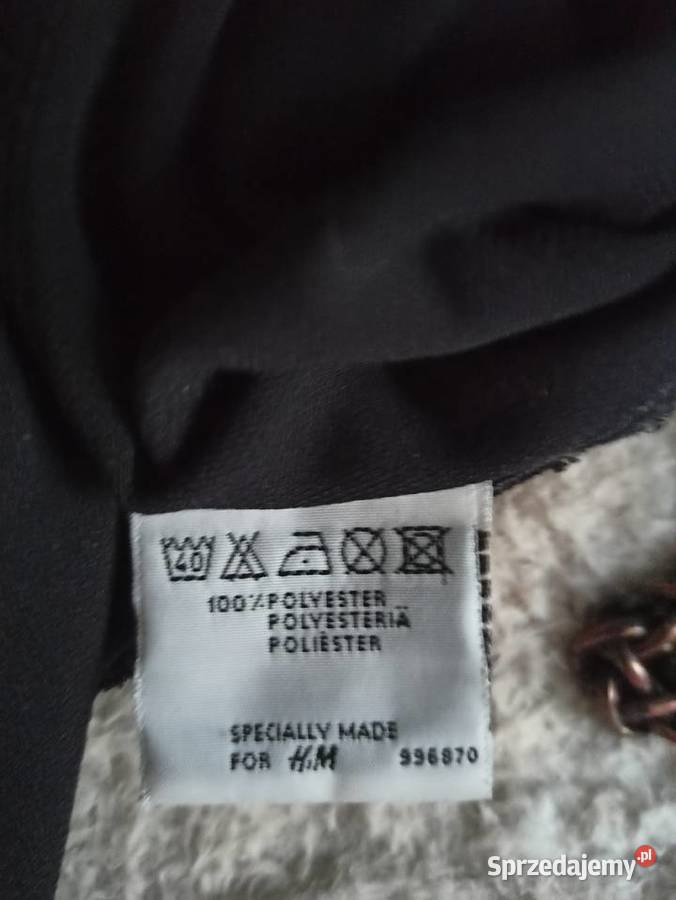 czarna spódnica maxi HM śląskie