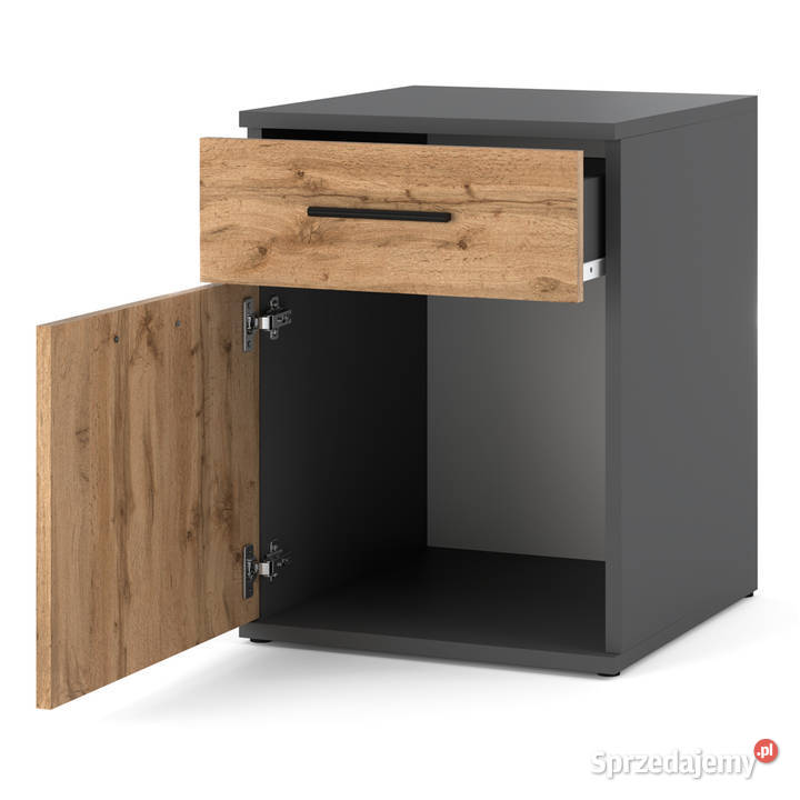 Szafka Nocna Drewniana 1 Szuflada Stolik Elbląg