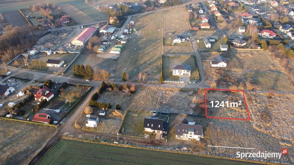 Działka z Warunkami Zabudowy i Prądem 1241m zachodniopomorskie Gryfice sprzedam