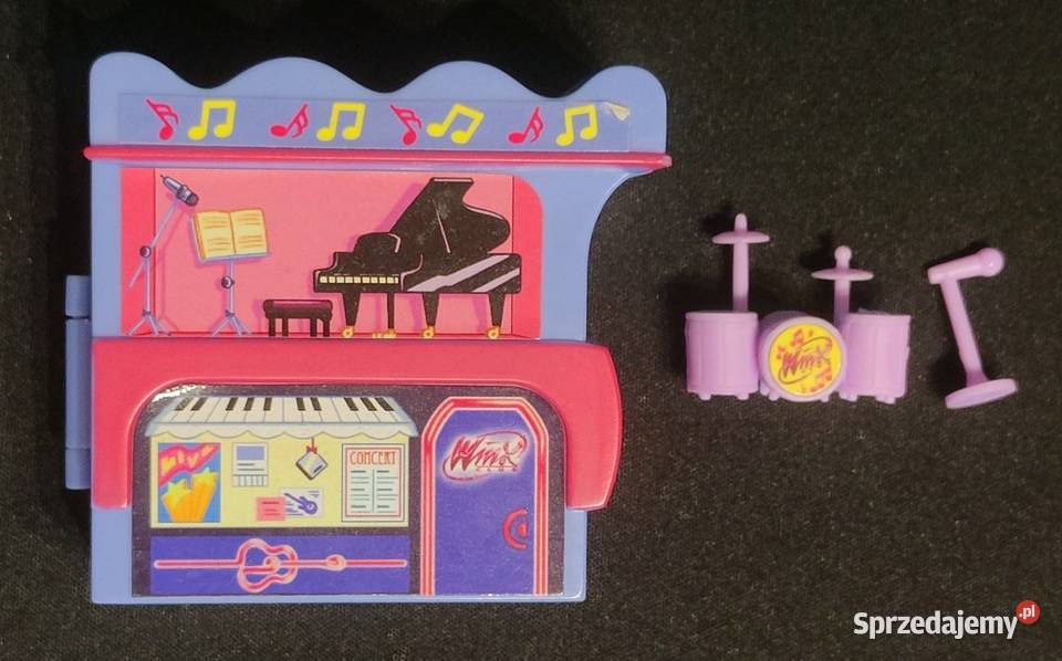 Składane studio muzyczne Winx Club Musa Mini Plastik
