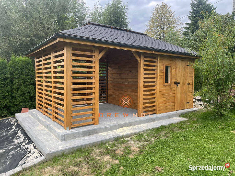 domek narzędziowy altanka 2w1 altanki wiaty