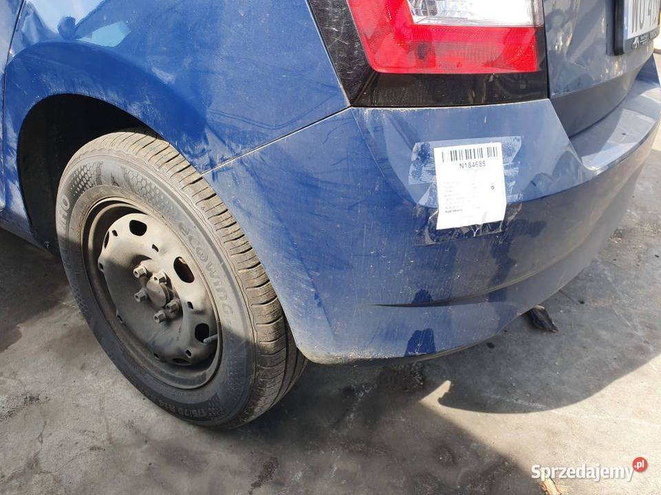 ZDERZAK TYŁ SKODA FABIA III LF5A Lipno sprzedam