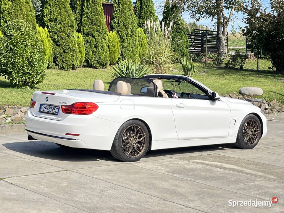 BMW 4 F33 428i RWD Cabrio Automat wspomaganie kierownicy Dynów